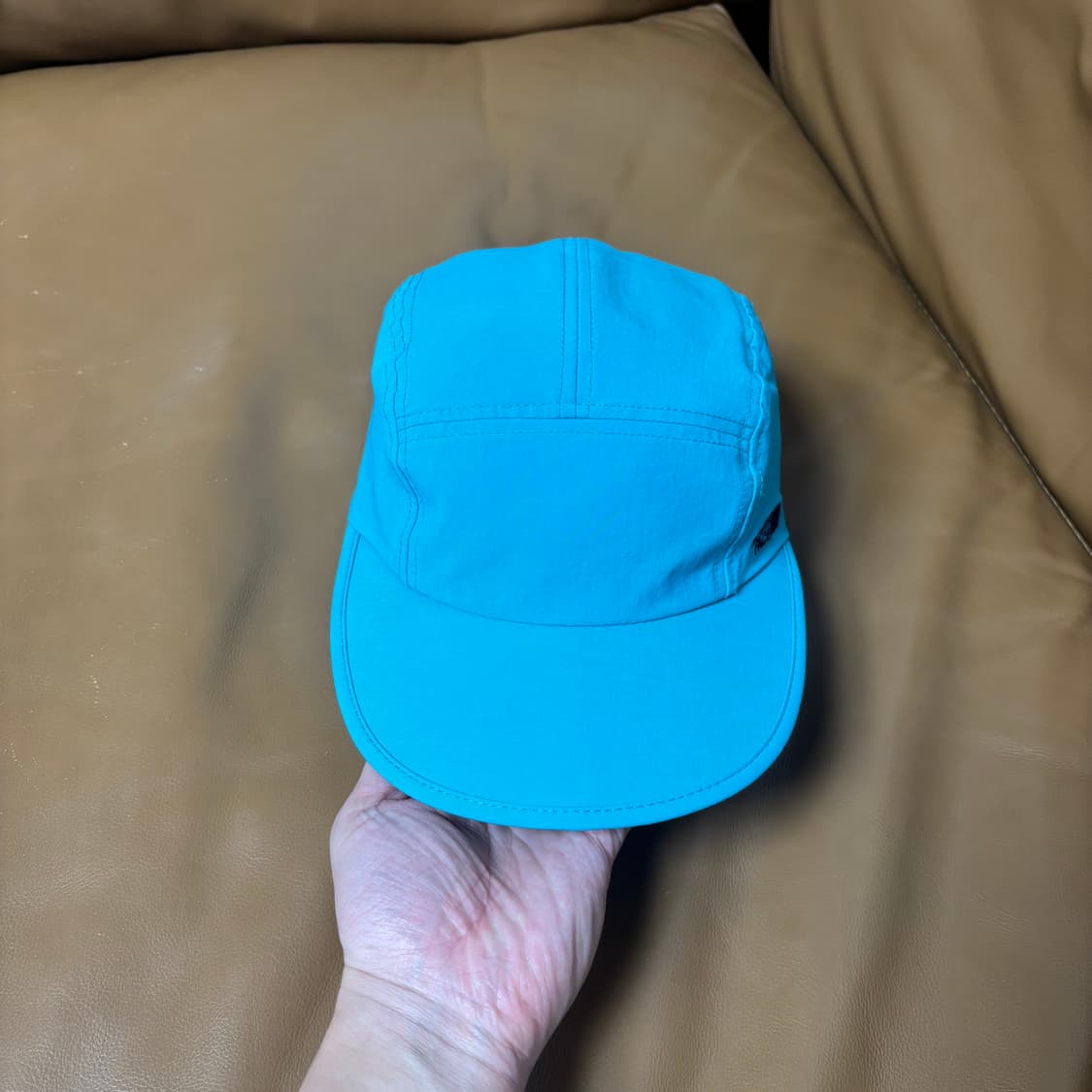 빔즈 빔스 노스페이스 러닝캡 캠프캡 모자 틸 블루 상품이미지3