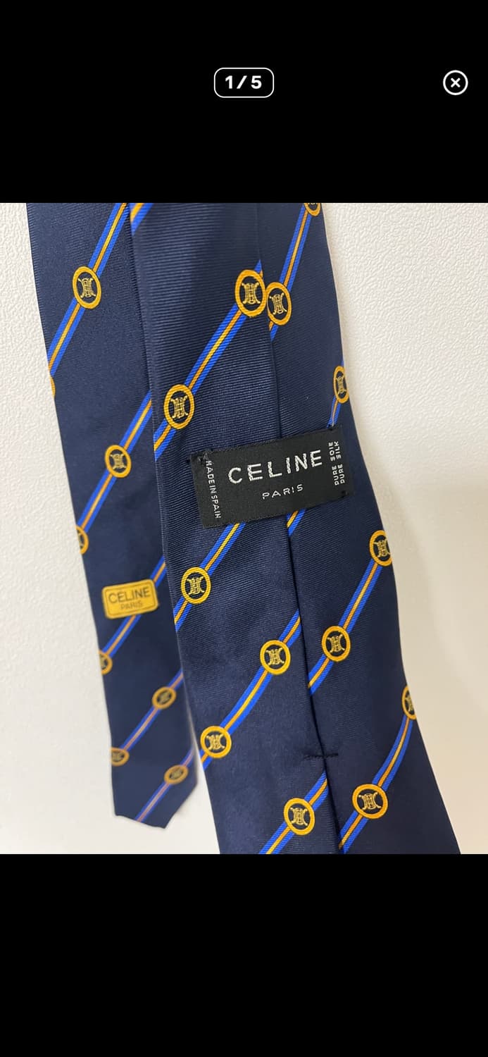 셀린 빈티지넥타이 2개 묶음 상품이미지2