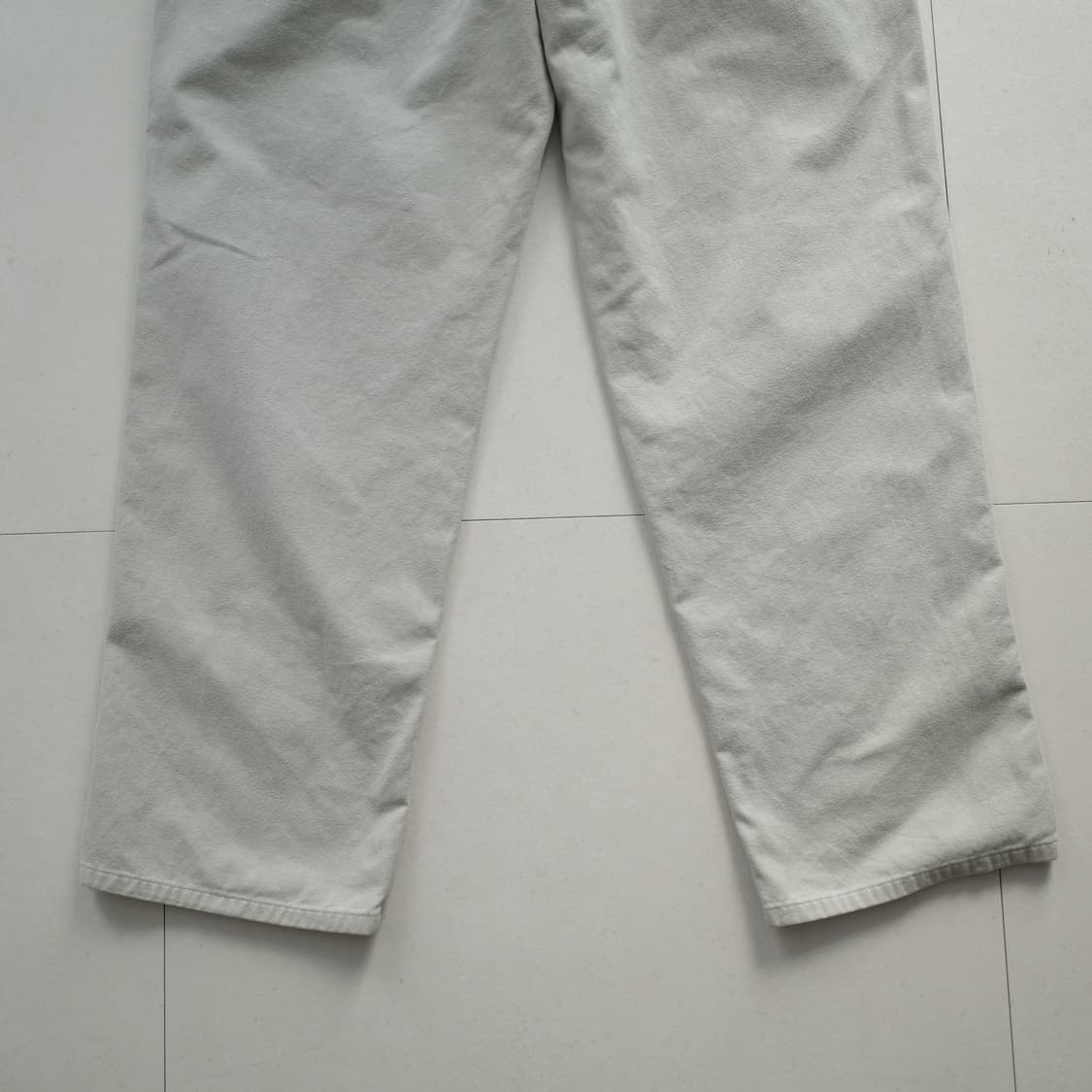 90s 폴로 랄프로렌 어센틱 플란넬 투턱 면 치노 팬츠 W36xL32 상품이미지10