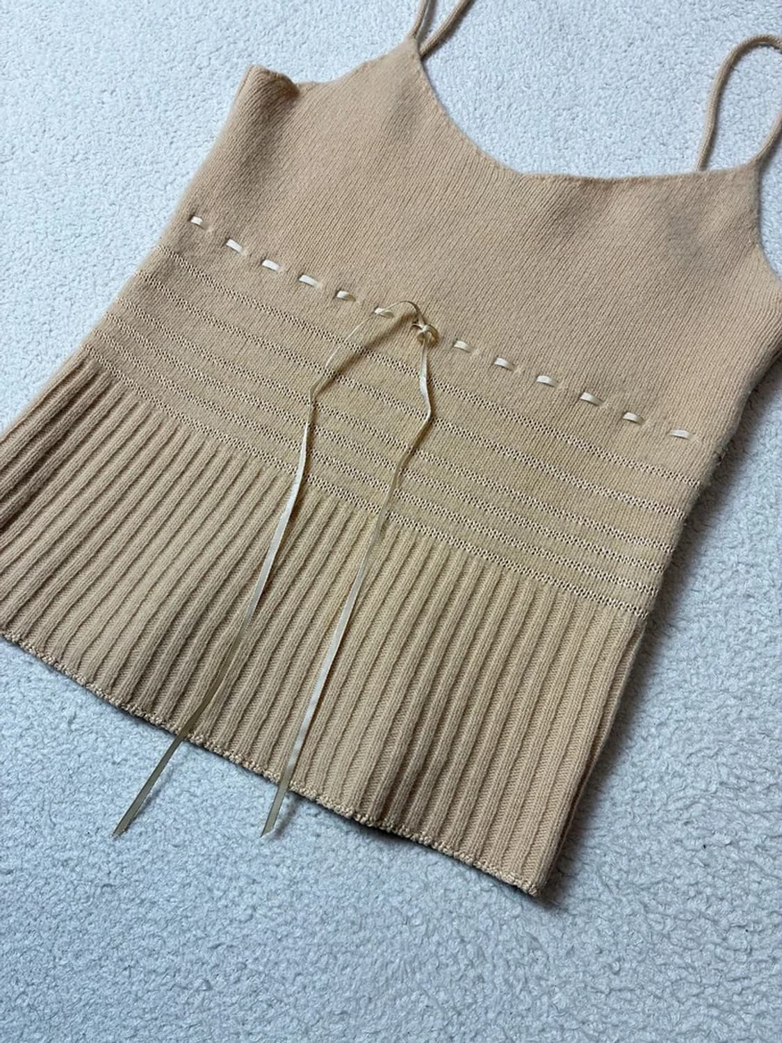 폴로 랄프로렌 00's 울 슬리브 리스 탱크탑 PN7707 상품이미지3