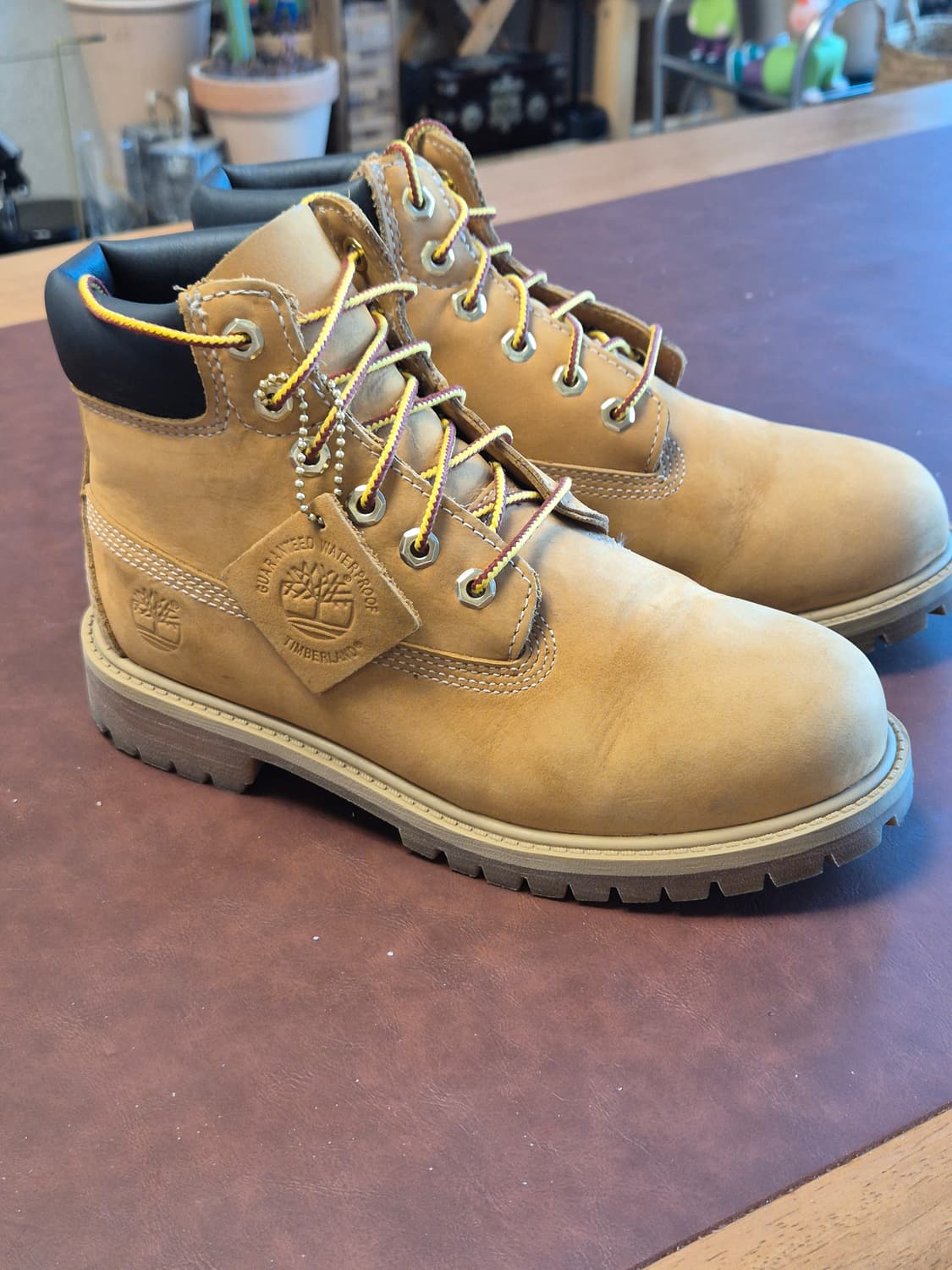 실착용1회  225-230  팀버랜드 6인치 프리미엄 부츠  상품이미지2