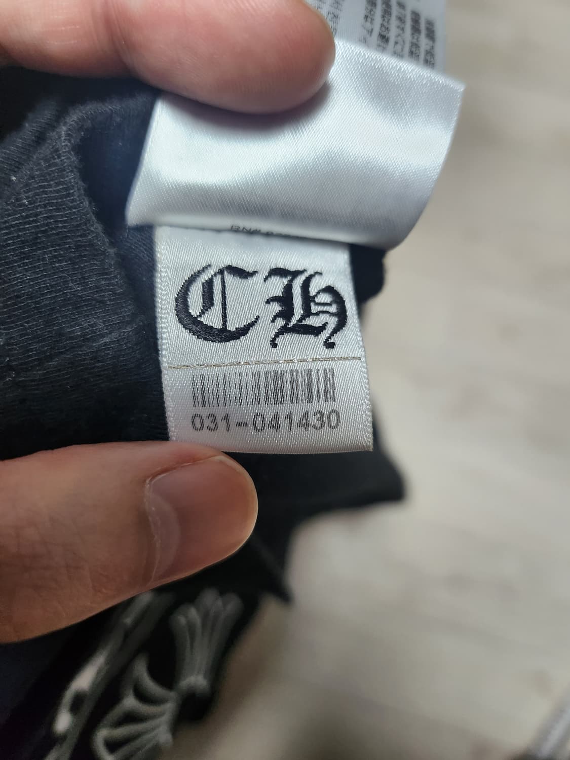 크롬하츠 홀스슈 플로랄 롱슬리브 m 상품이미지4