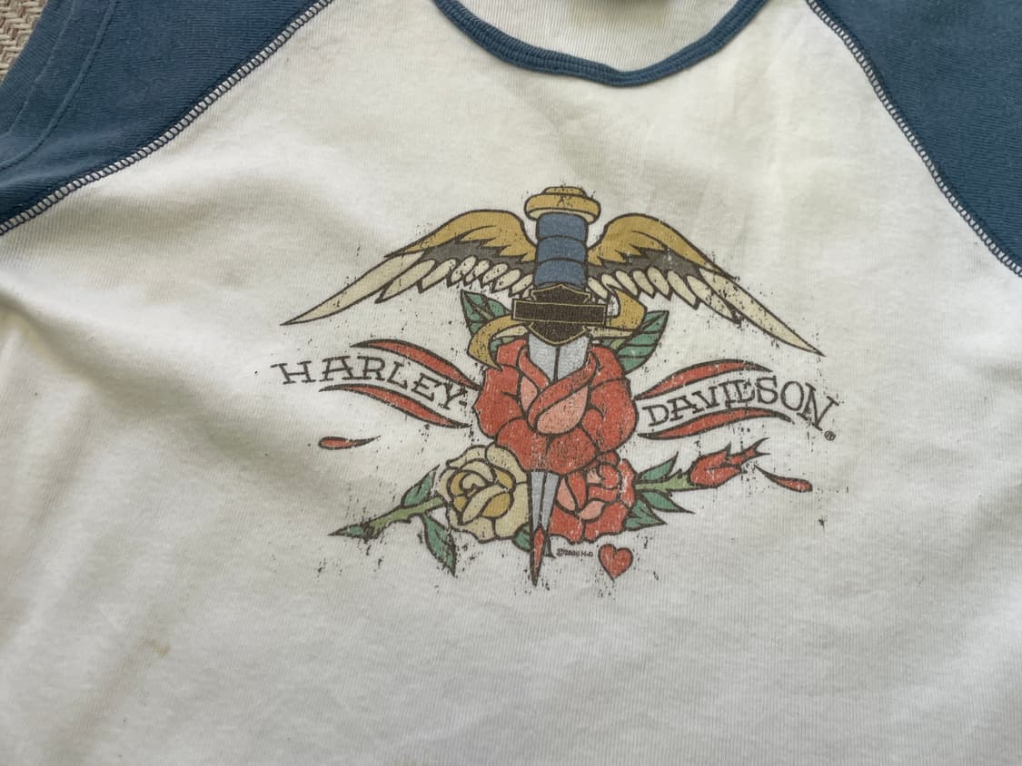 04s 할리데이비슨 재팬 라글란 슬리브리스 상품이미지3