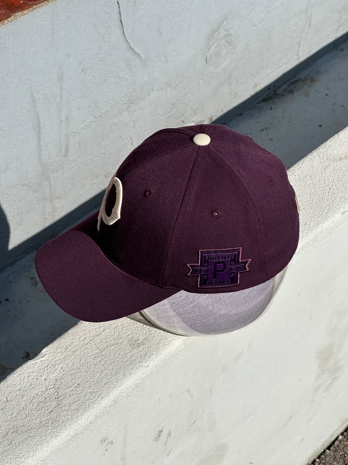 [M-XL] MLB 엠엘비 피츠버그 퍼플 볼캡 모자 상품이미지3