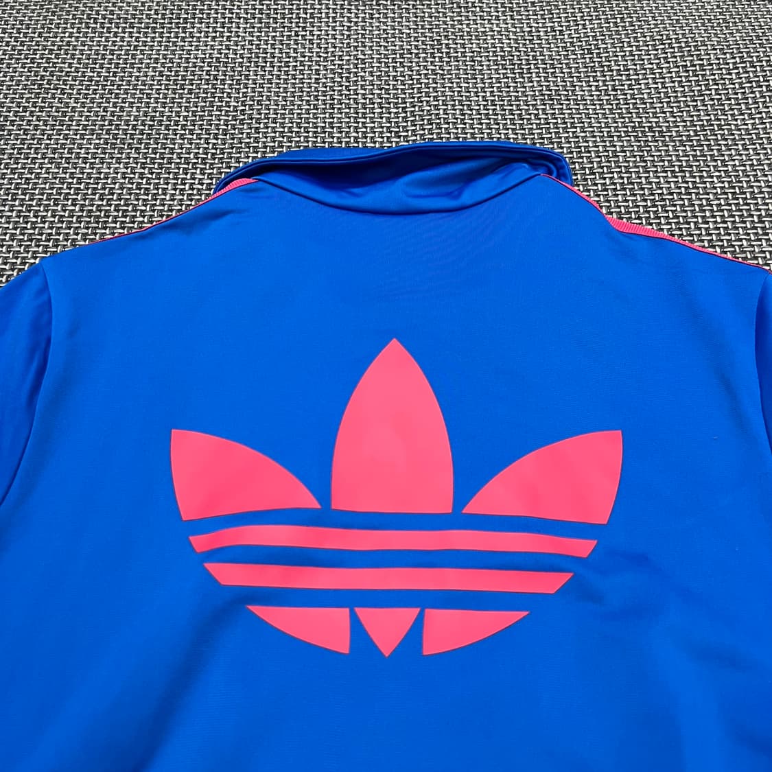 착샷O 아디다스 블루핑크 빅로고 져지 상품이미지4