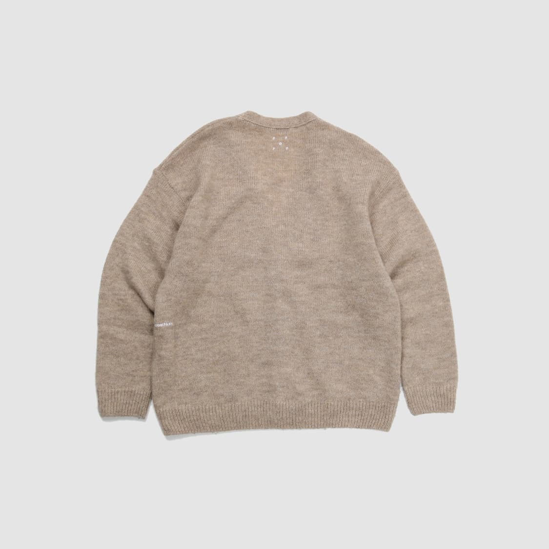 팝 트레이딩 컴퍼니 가디건 화이트 페퍼 컬러 상품이미지3