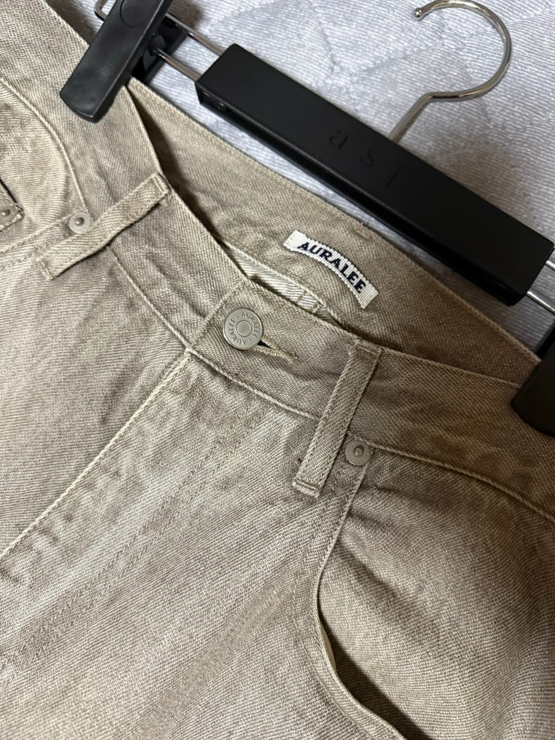 [32] 오라리 하드트위스트 와이드핏 상품이미지1