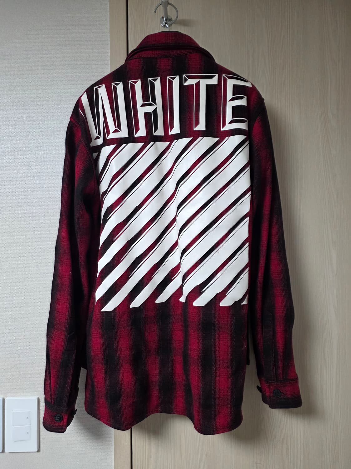 Off-White 체크 남방 셔츠 L 상품이미지4