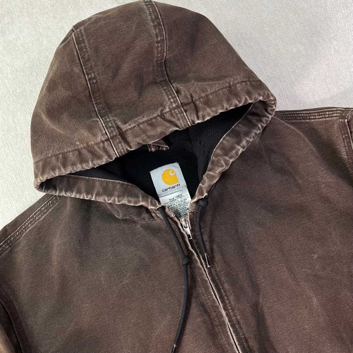 105 칼하트 j25 다크브라운 워크자켓 상품이미지2