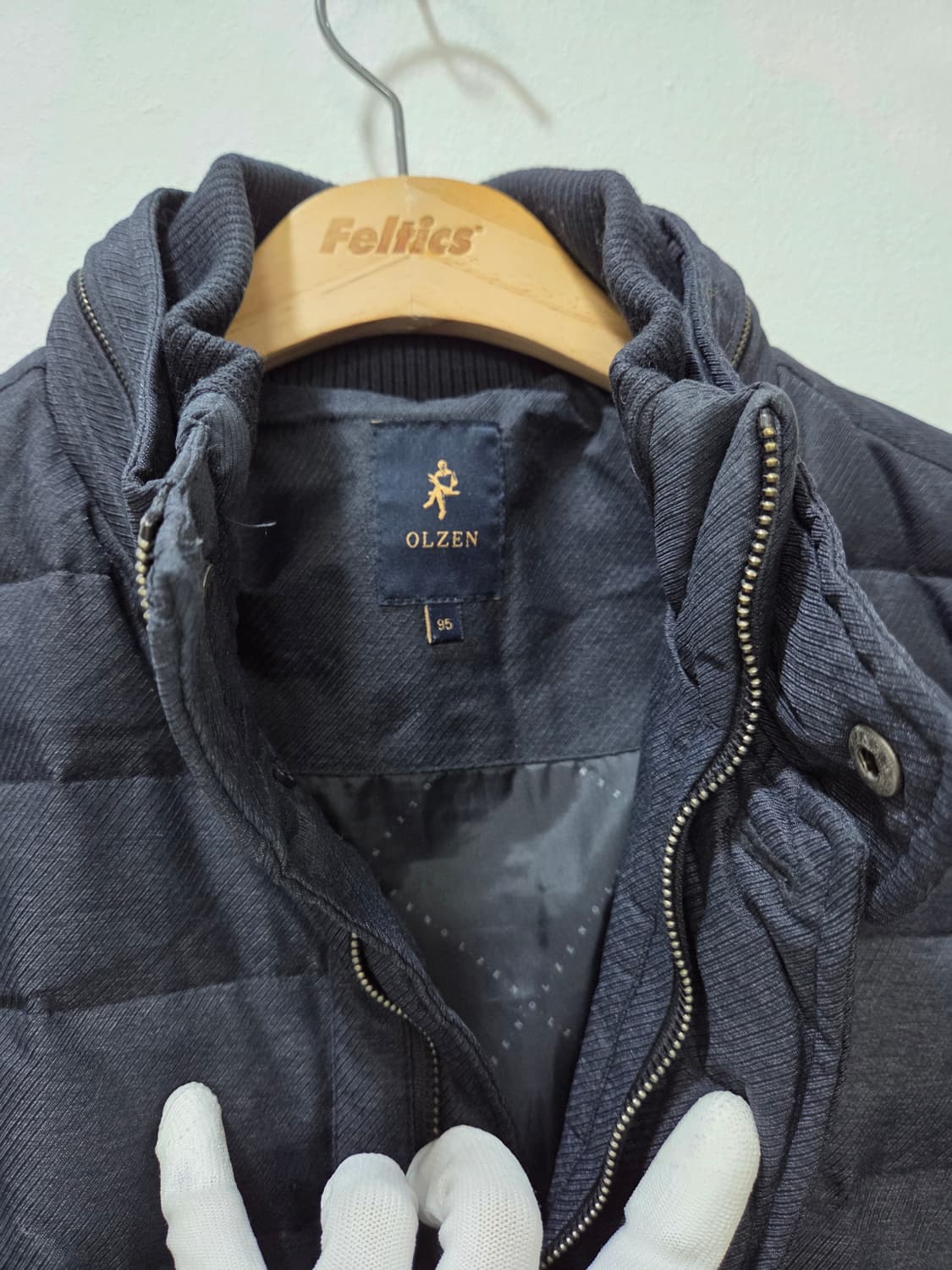 OLZEN 올젠 남자 덕다운 점퍼 쟈켓 상품이미지4