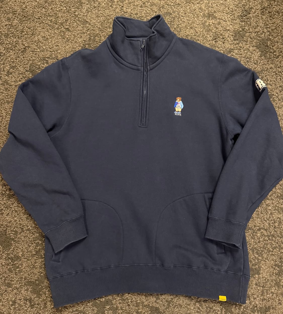 인터브리드 펑크베어 스웻 아노락 상품이미지1