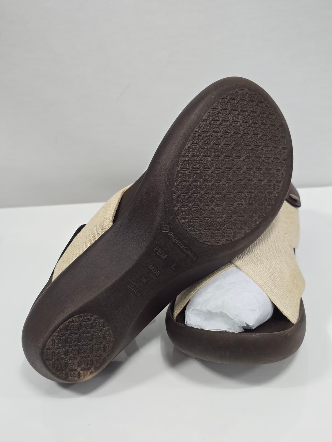 Re:getA 리게타카누 크로스 벨트 웨지힐 L  상품이미지6