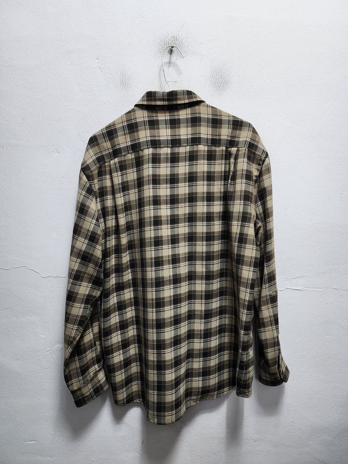 입생로랑 YSL 빈티지 체크 셔츠  상품이미지2