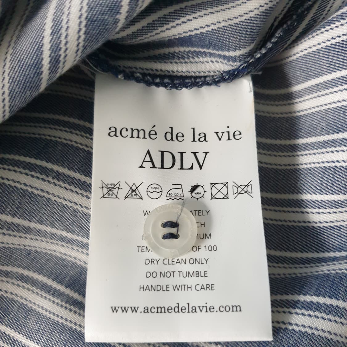 ACME DE LA VIE 스트라이프 셔츠 상품이미지3