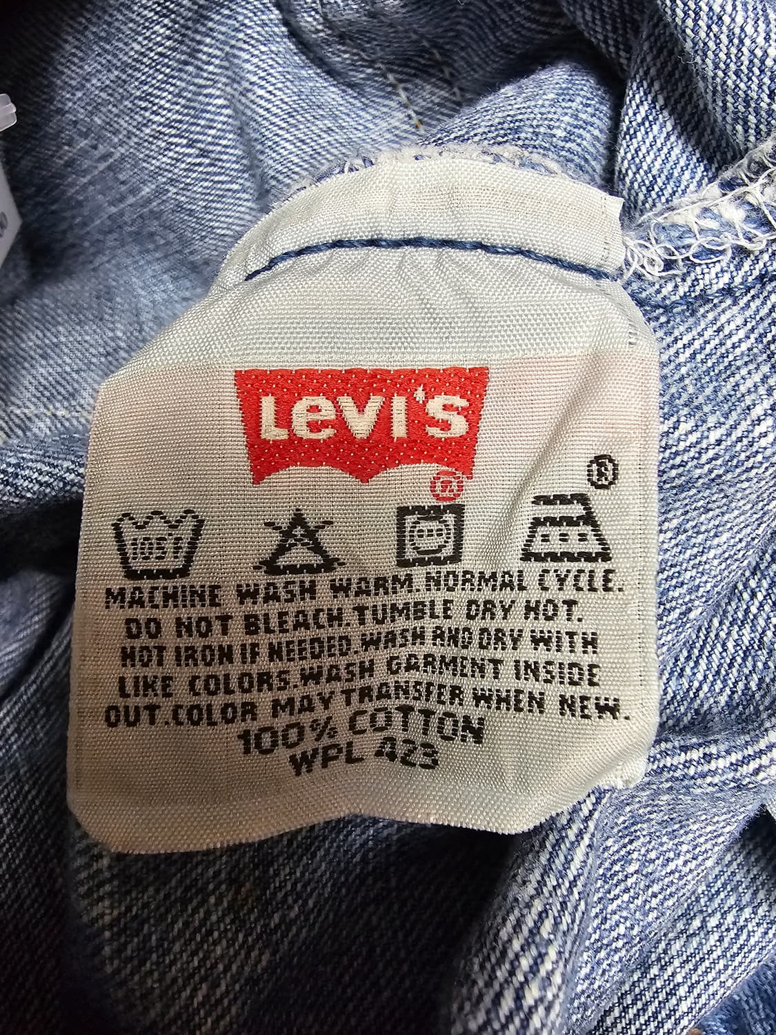 리바이스 90s 미국산 501 데님팬츠 상품이미지4