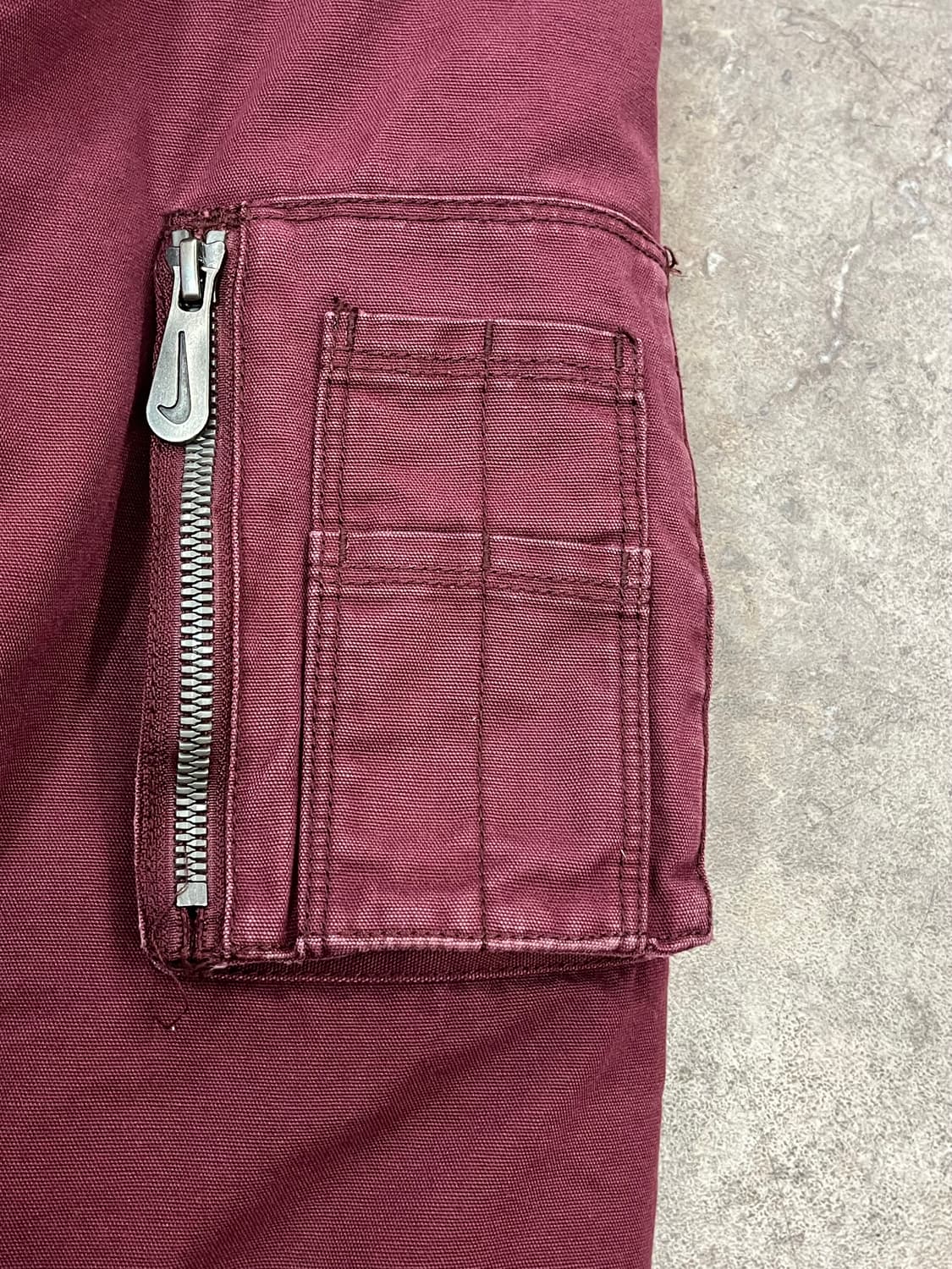 나이키 ma1 항공점퍼 버건디 L #csz1886 상품이미지4