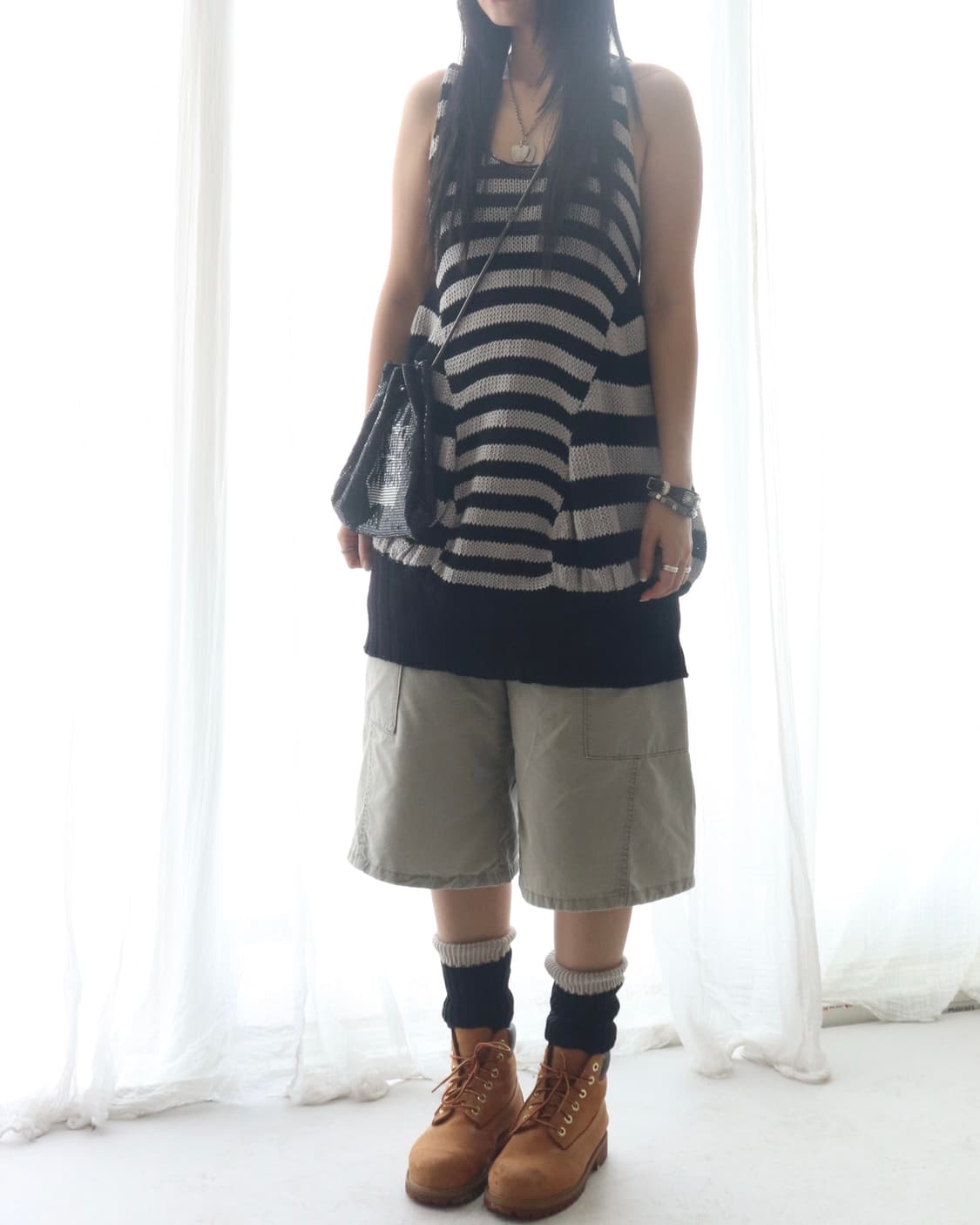 [Hysteric Glamour] Border Knit Dress 상품이미지2