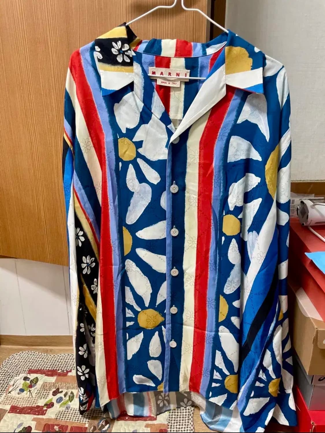 마르니 비스코스 자카드셔츠 상품이미지1