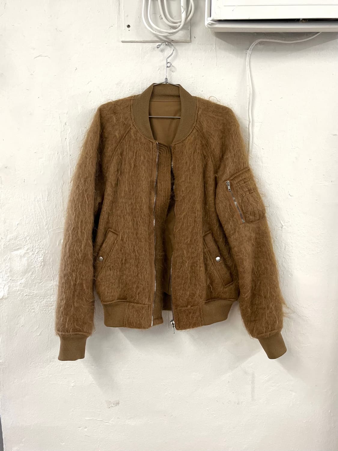 릭오웬스 2016FW 모헤어 퍼 봄버 자켓 상품이미지4