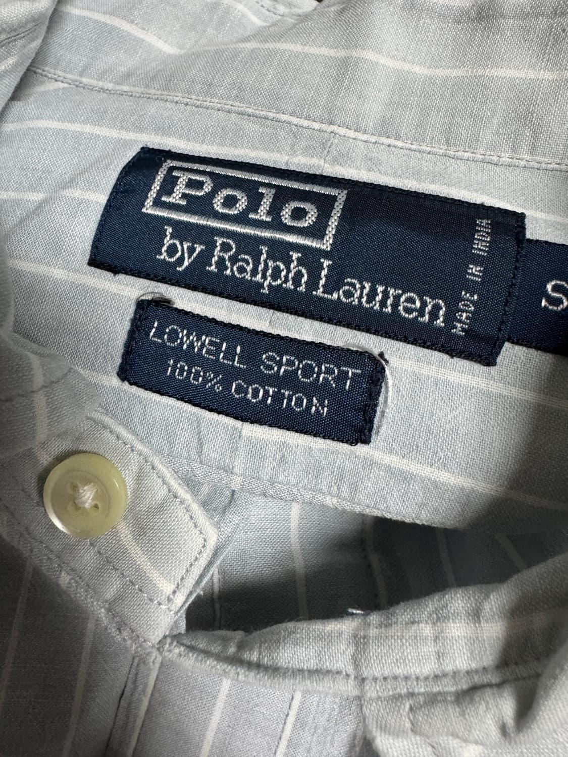 폴로 랄프로렌 스트라이프 롱 셔츠 S~L 상품이미지3