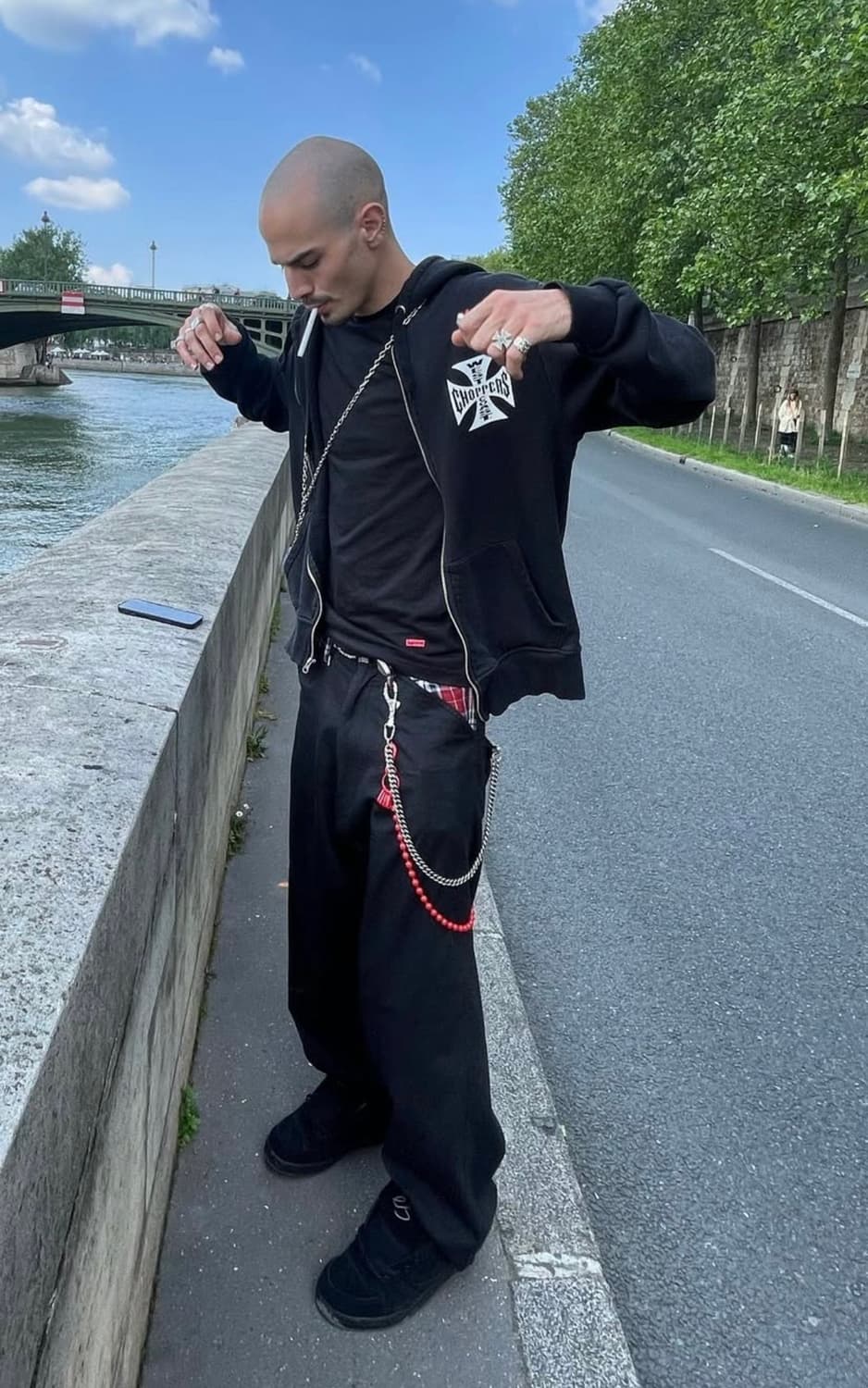 캐피탈 / 볼 월렛 체인 / 블랙  상품이미지2