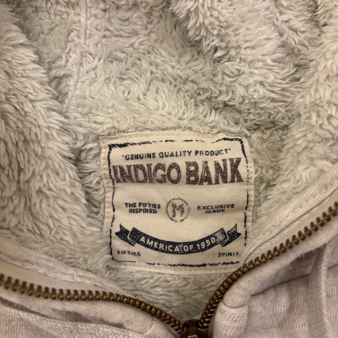 인디고뱅크 퍼 후드집업 상품이미지3