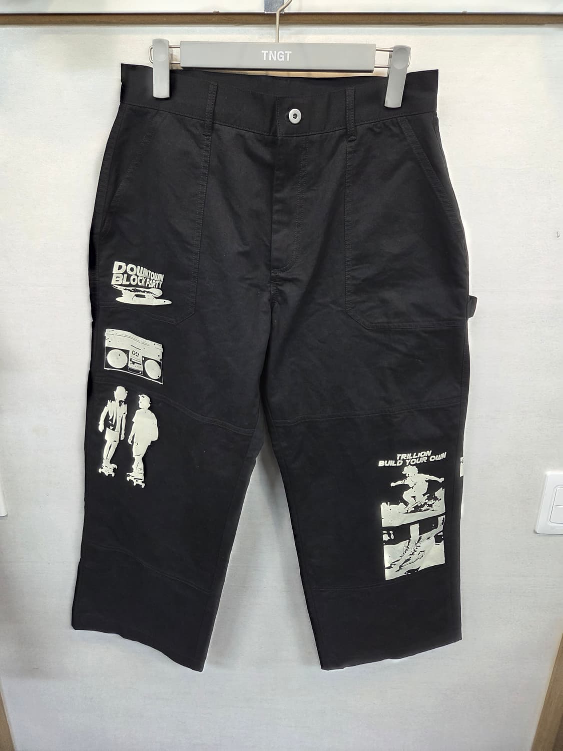 트릴리온 스케이드보드 그래픽 카펜터 코튼 팬츠 m 상품이미지1