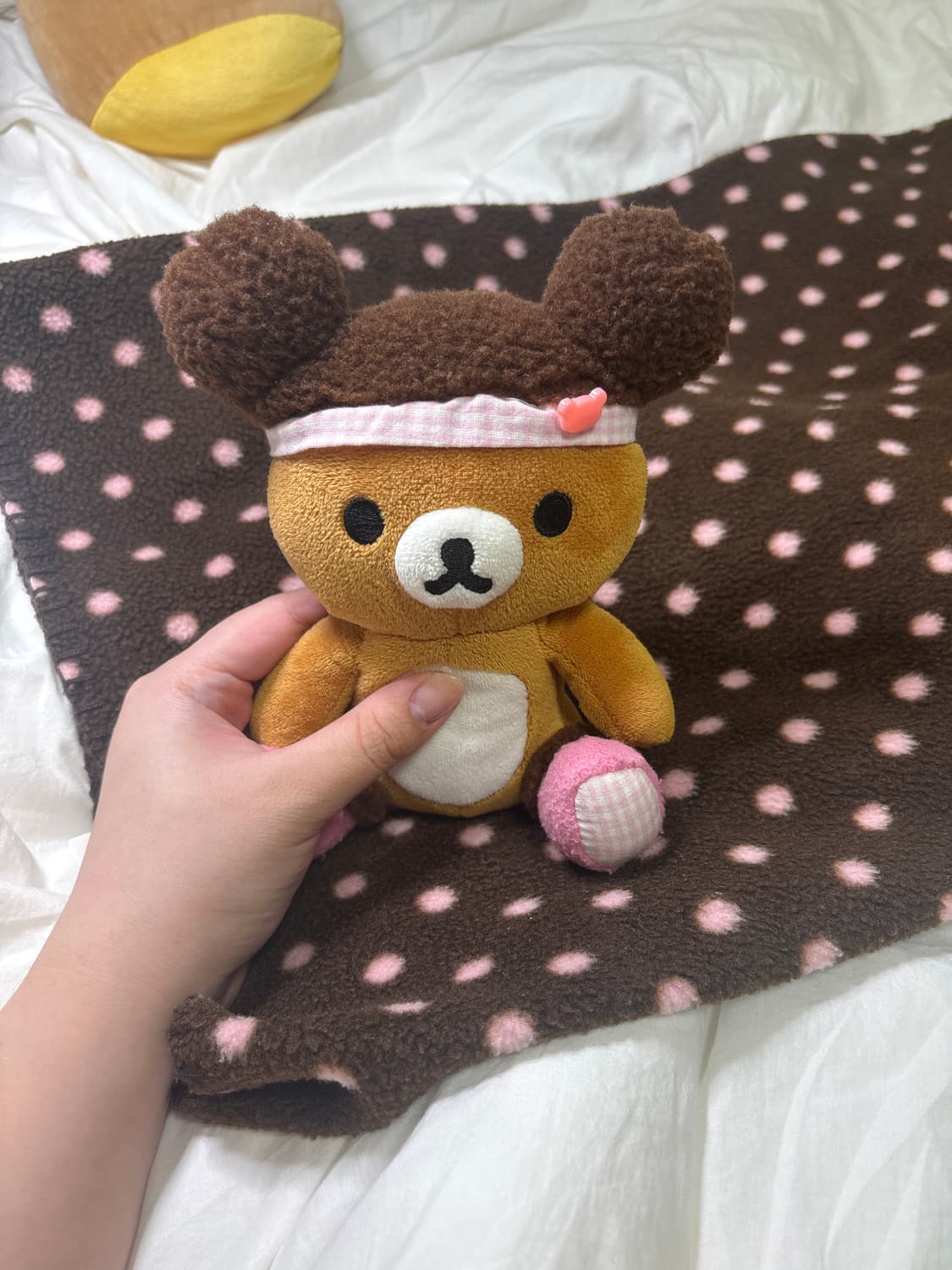 산엑스 딸기 초코 리락쿠마 인형 상품이미지1