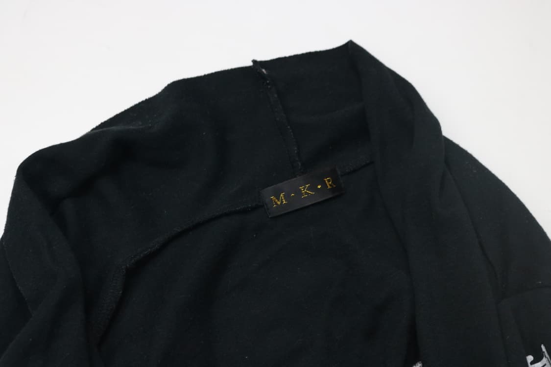 MKR 고딕 크로스 그래픽 블랙 롱 가디건 상품이미지7