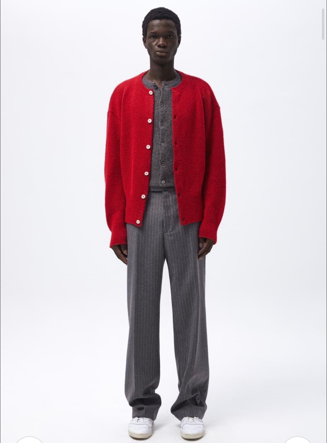 [2]  타일레 카나비 울 스트라이프 트라우저 상품이미지2