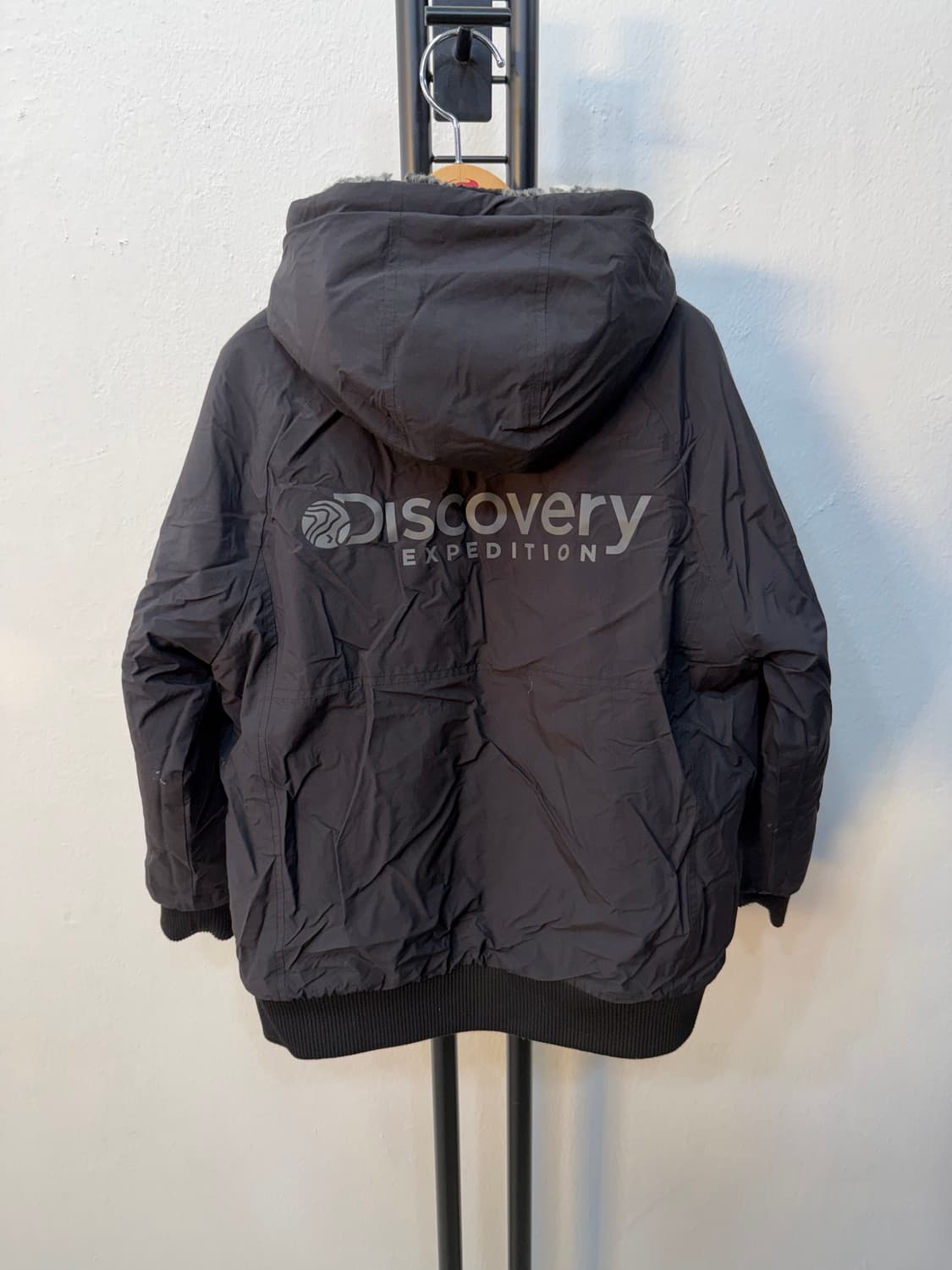 정품) 디스커버리 키즈 리버시블 양면 뽀글이 플리스 자켓 140 상품이미지5