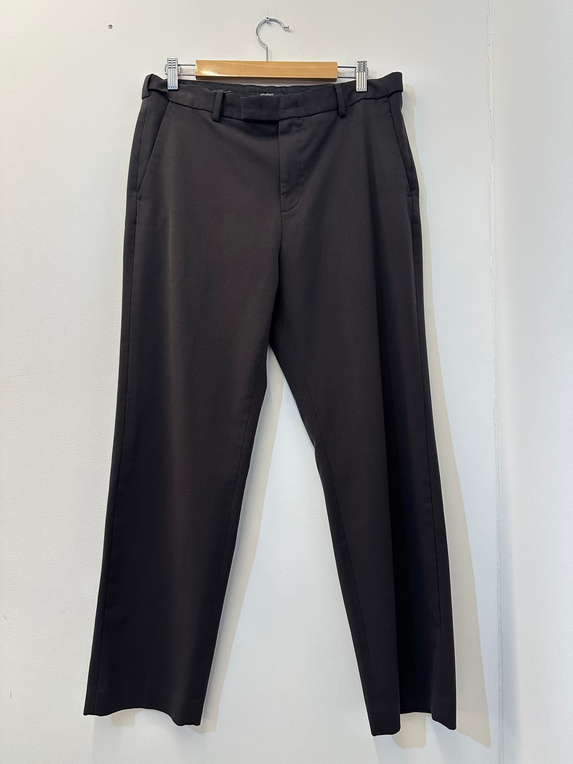 33) 무신사 스탠다드 다크 그레이 슬랙스 상품이미지1