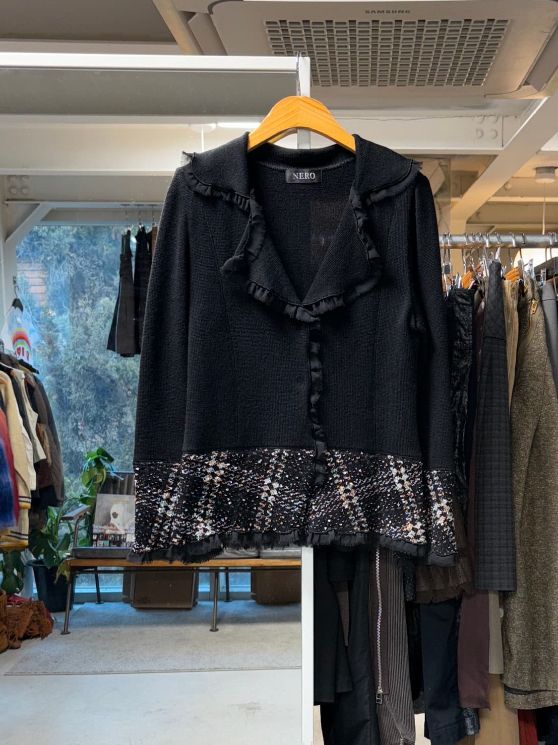 센소유니코 nero 니트 자켓 상품이미지1