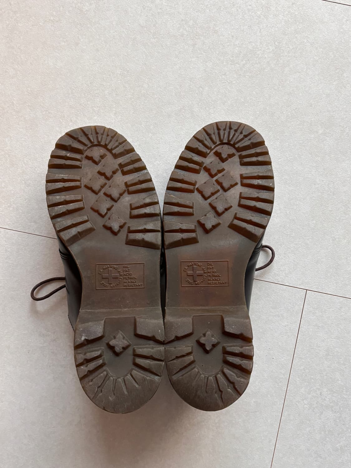 Dr. Martens RAMSEY-Woven Leather Creeper 상품이미지4