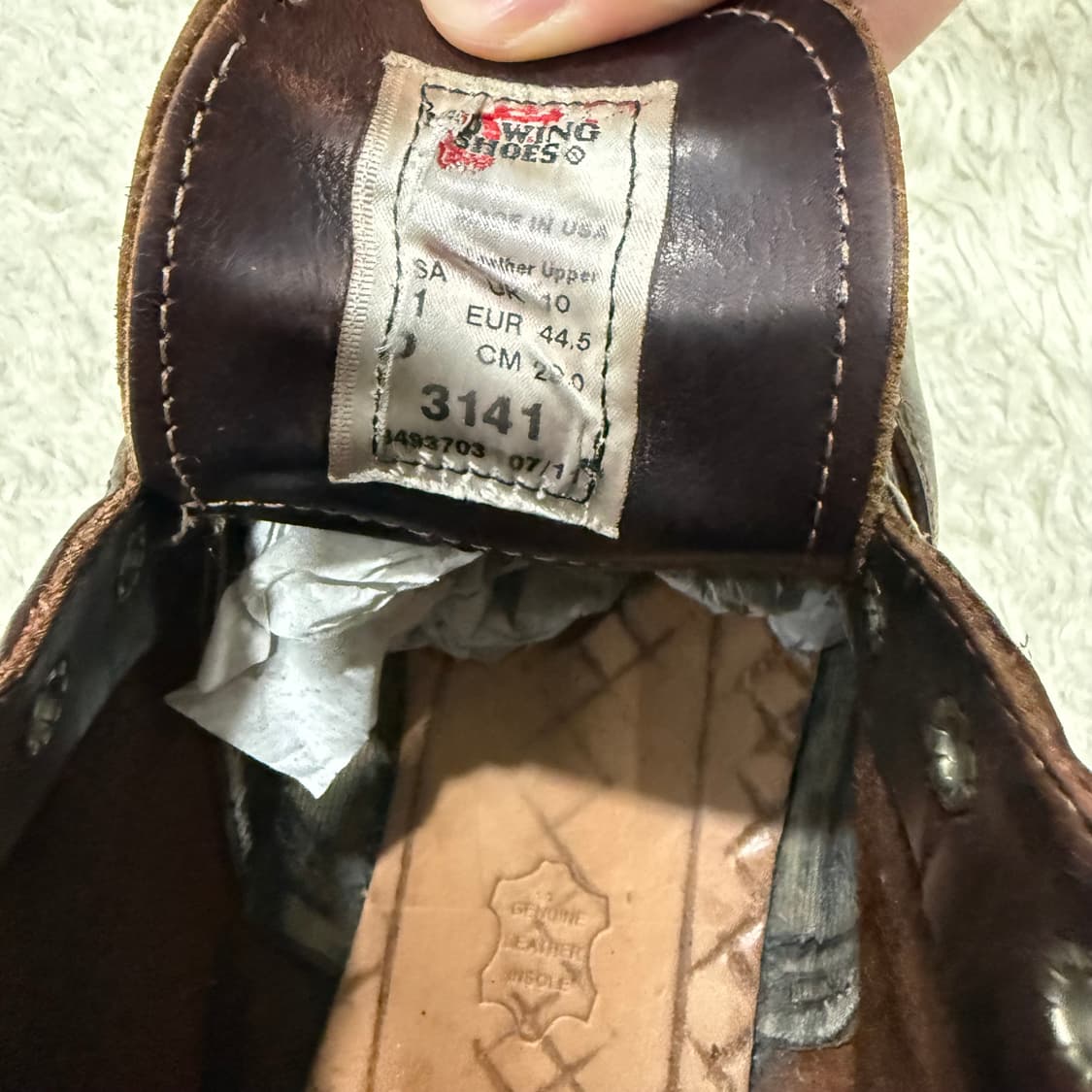 레드윙 3141 처카부츠 290(11D) 상품이미지2