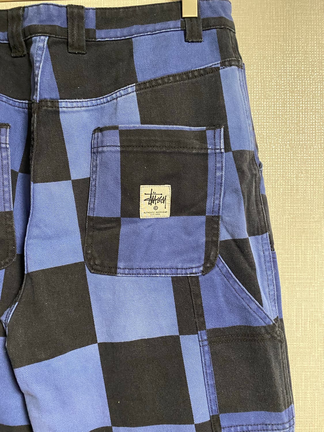 스투시 체커보드 팬츠 상품이미지5