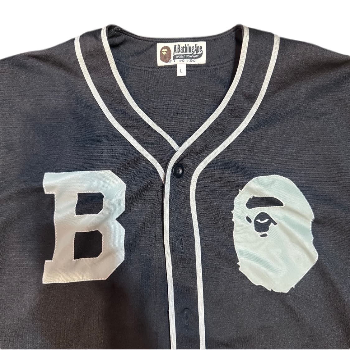 베이프 야구 반팔셔츠 상품이미지2