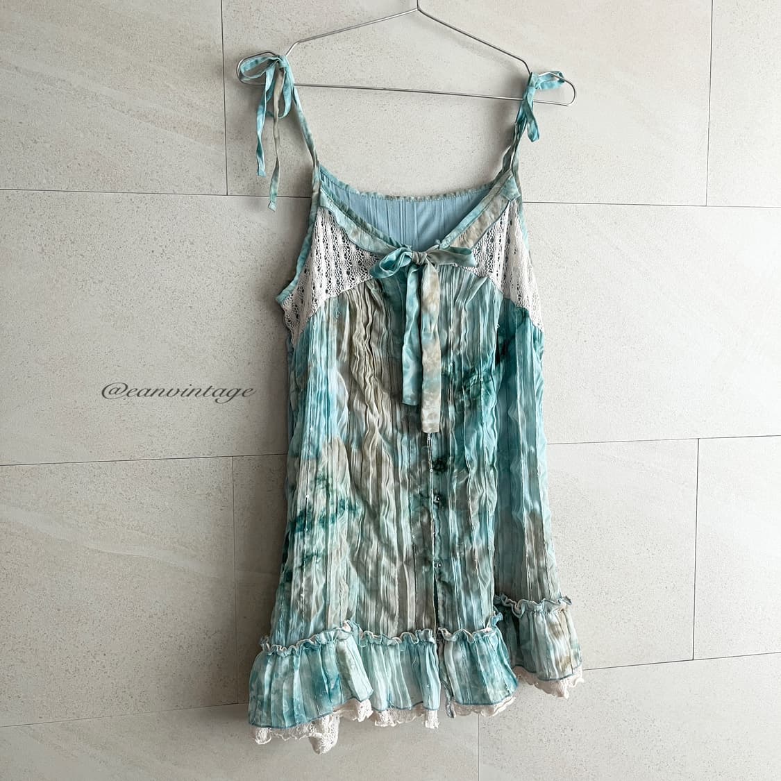 fairy tie-dye lace sleeveless 상품이미지1