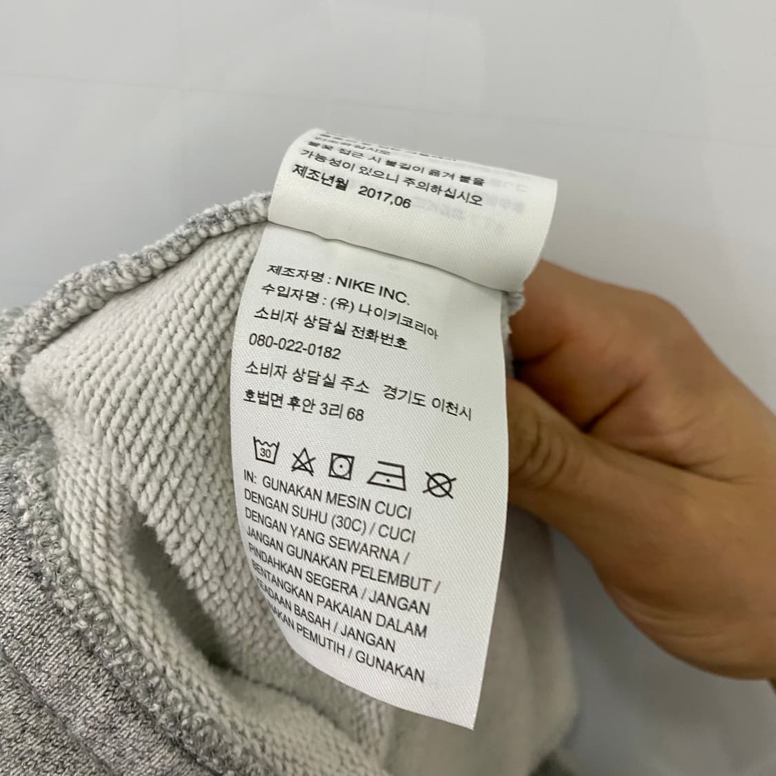 조던 코튼 하프 팬츠(M) 상품이미지4