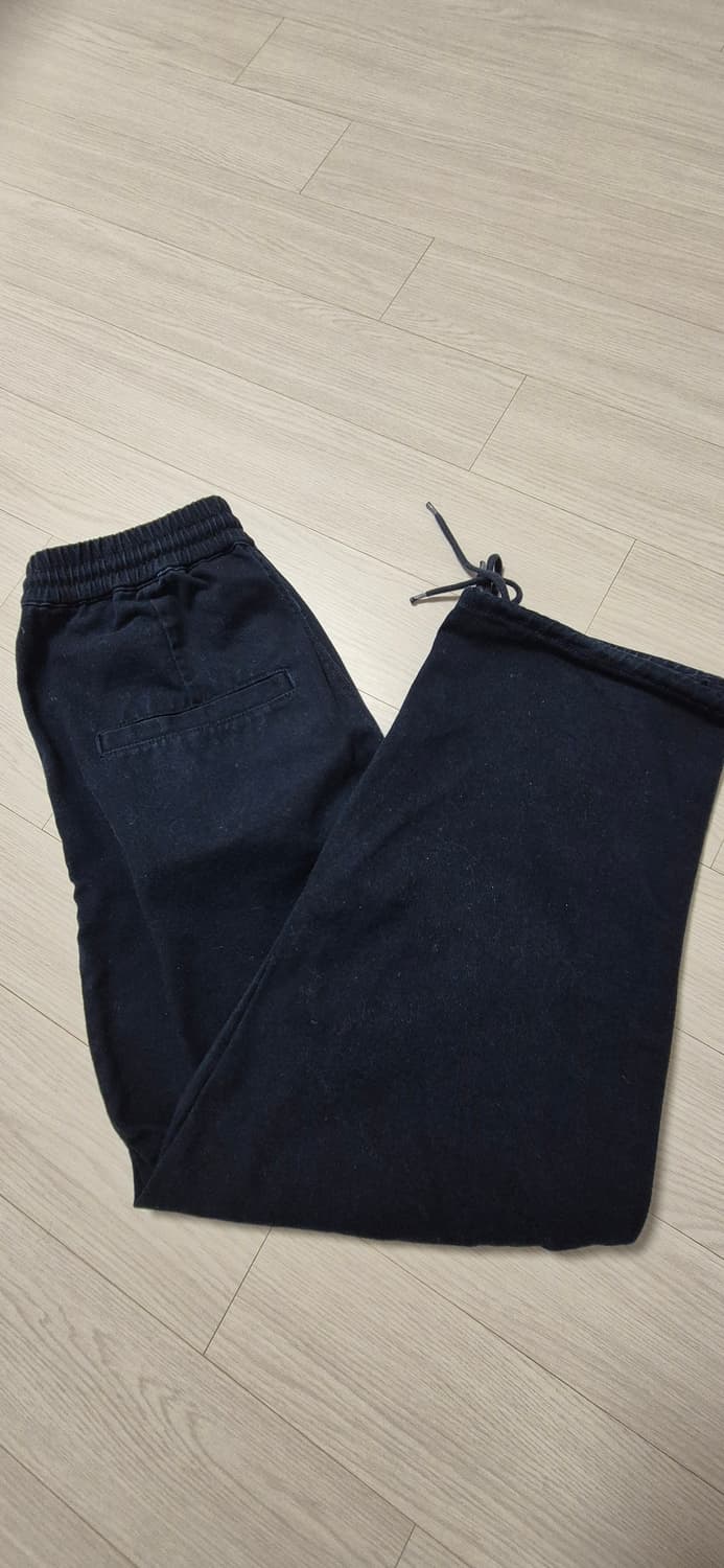 엑스톤즈 밴딩코튼팬츠(닥크네이비)M 상품이미지9