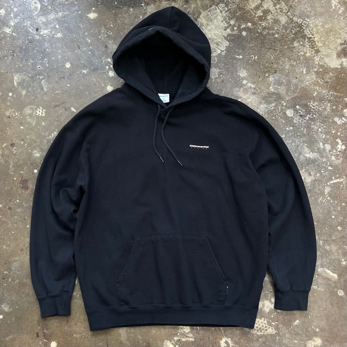 XL) 디스이즈네버댓 블랙 후드티 후드티셔츠 상품이미지1