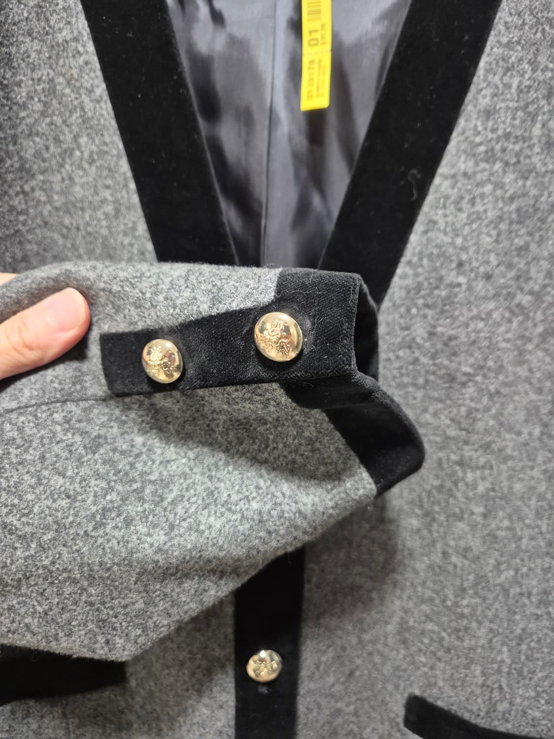 (타임세일) JPN vtg 그레이 울 혼방 자켓 상품이미지5