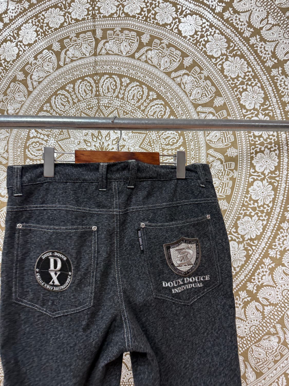 DOUX DOUCE 제페니즈 빈티지 패치 모직팬츠 상품이미지6