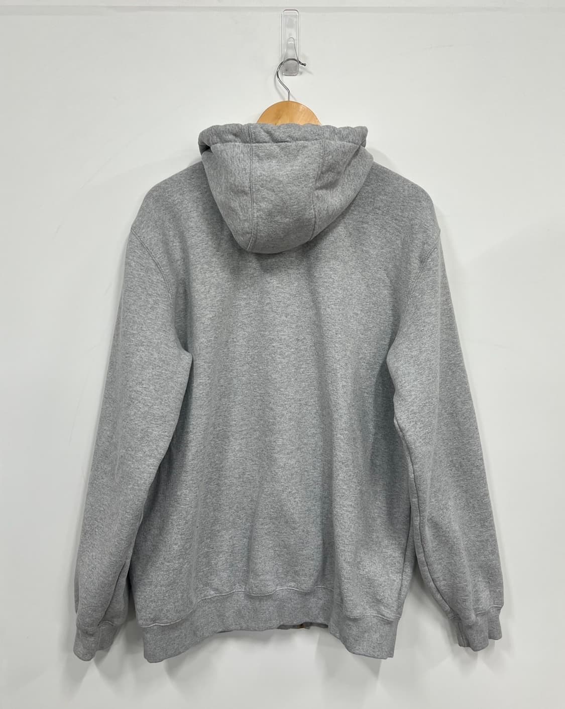 칼하트 오리지널핏 기모 그레이 풀 후드집업  상품이미지9