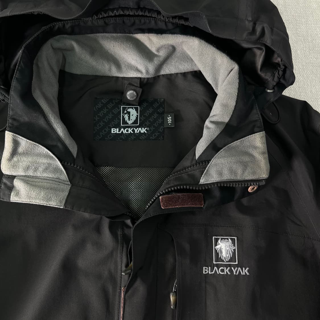 105 블랙야크 퍼모먼스쉘 고어텍스 투웨이 바람막이 자켓 상품이미지2