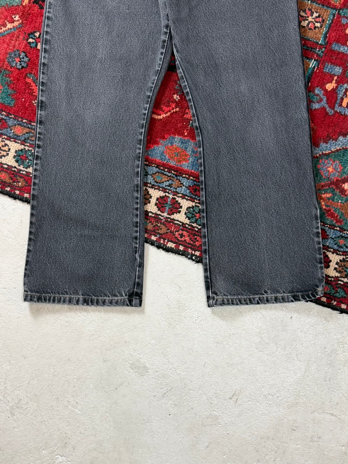 00's 빈티지 리바이스 517 블랙 부츠컷 리바이스 플레어진 상품이미지8