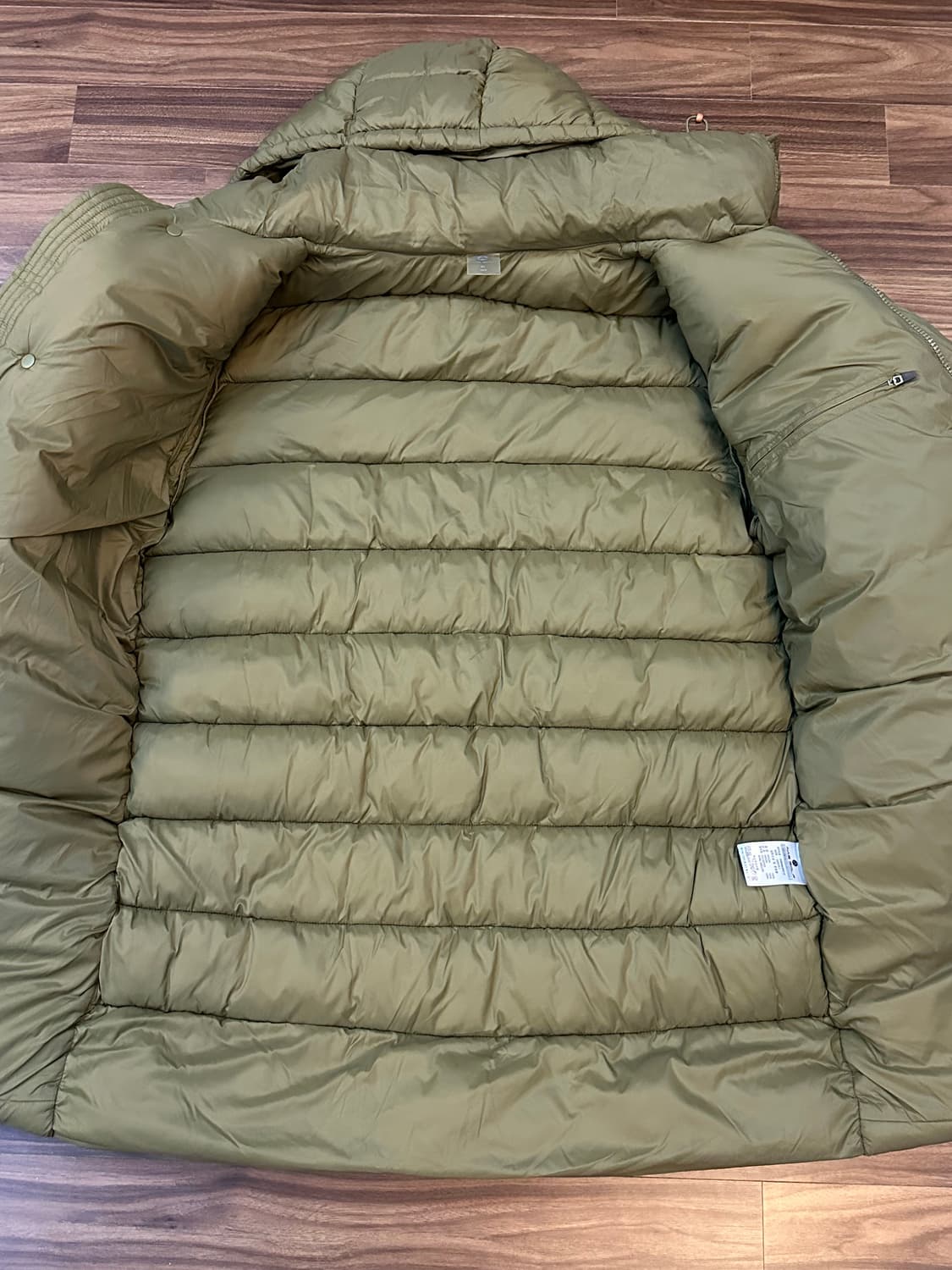 Aias Golf 남성 롱패딩 XL(105) 올리브 상품이미지5