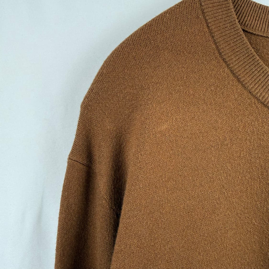 (2XL) 에잇세컨즈 라운드 니트 브라운 상품이미지4