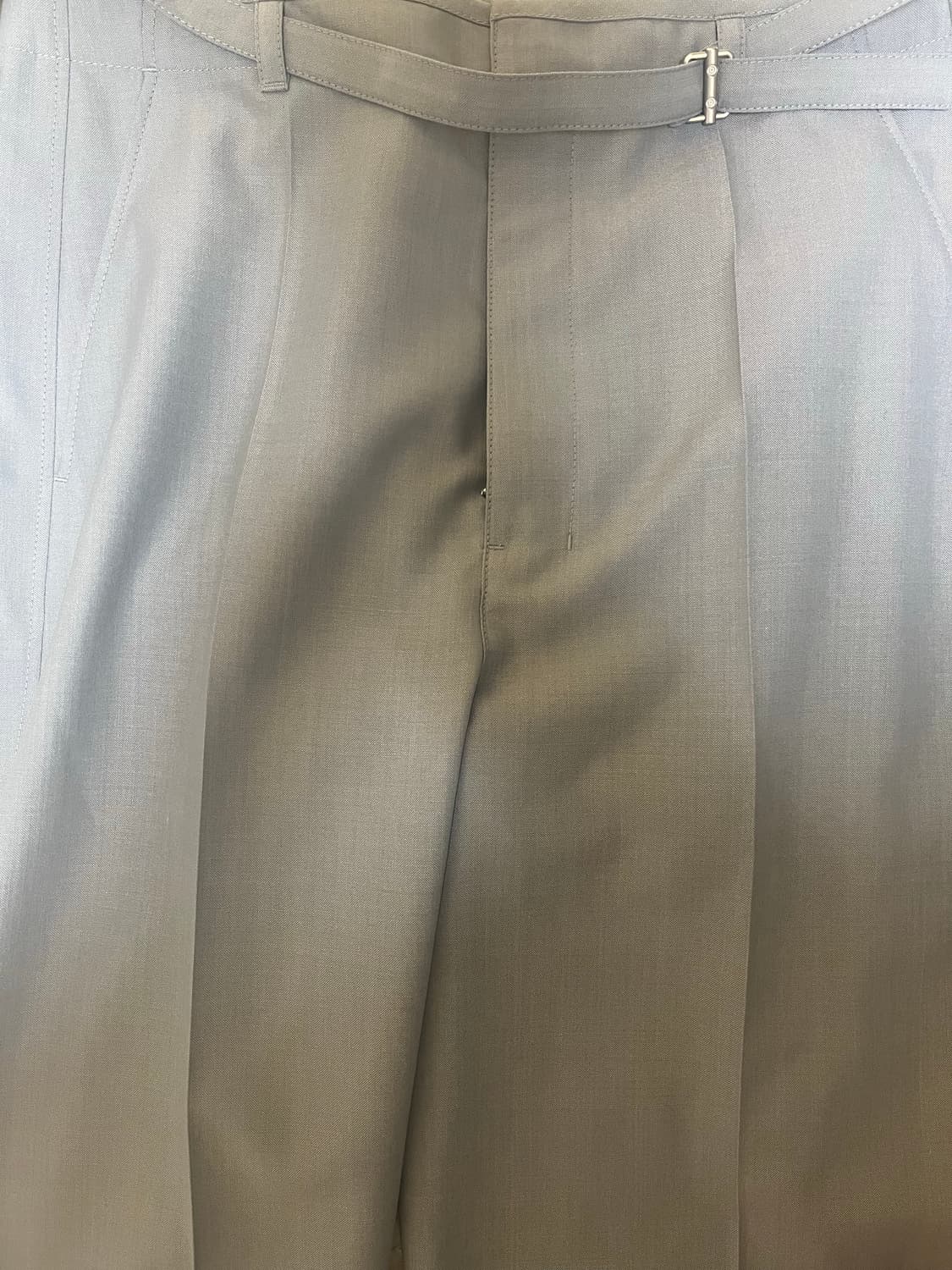 [42] 25ss 르메르 블루 테일러드 벨티드 팬츠 슬랙스 상품이미지3