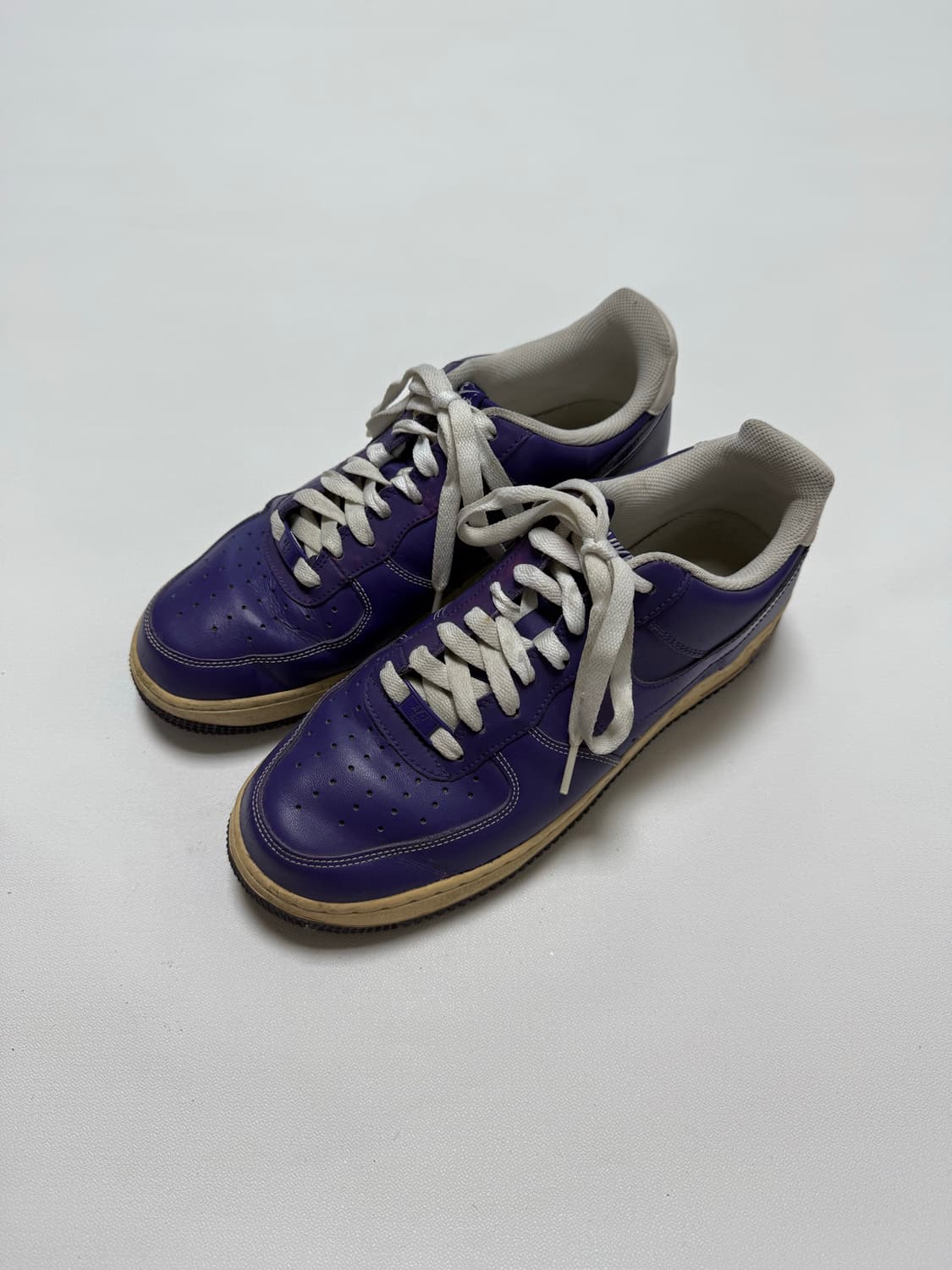 나이키 에어포스1 로우 코트 퍼플 265 상품이미지2